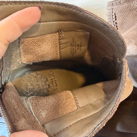 Vince Camuto Suede Ankle Boots - Picture 9 of 9